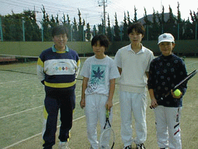 家族テニス